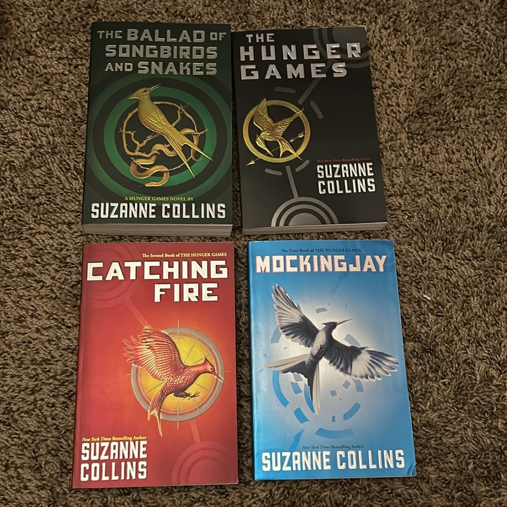 full hunger games book set